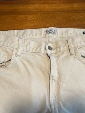 Faherty Cream Men’s Jeans